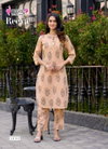 Reeva Vol 1 By Mystic 9 Cotton Flex Printed Kurti With Bottom
